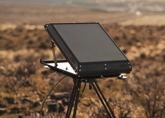 Tuff Mount on Tripod in desert