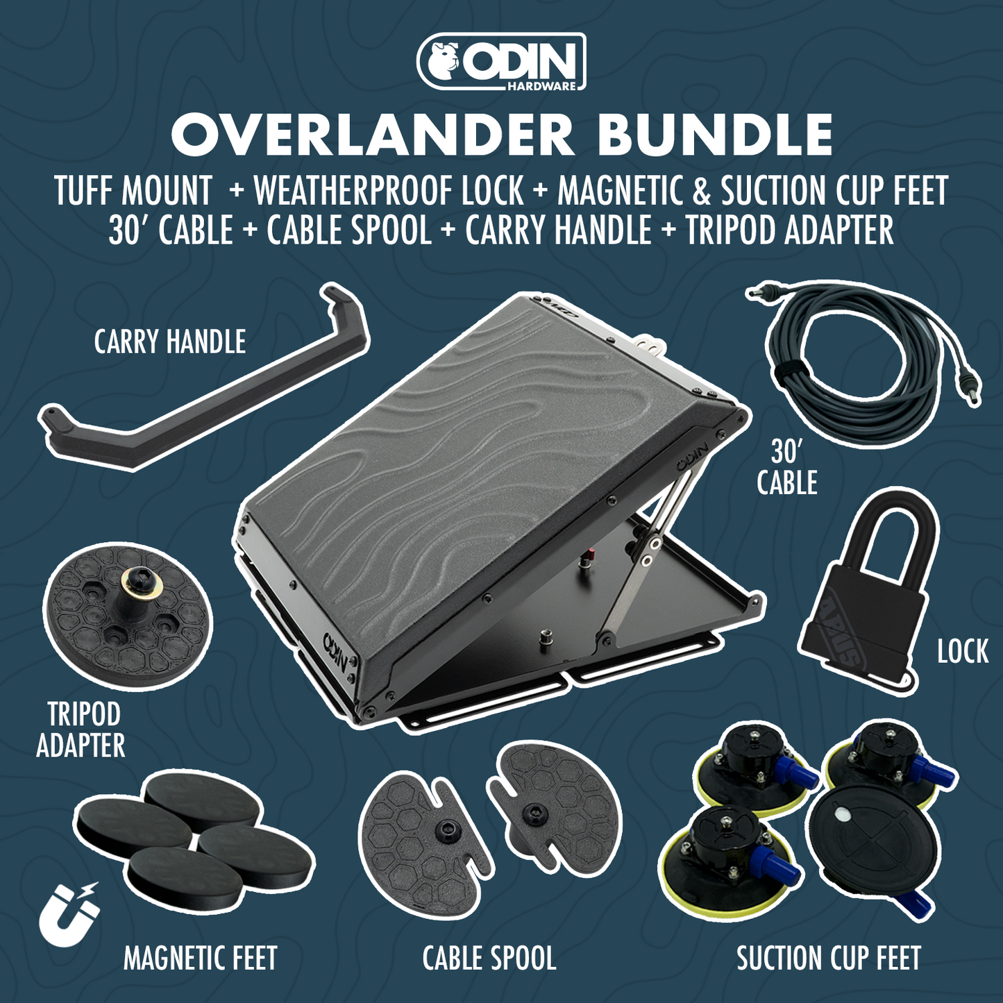 Overlander Bundle - Tuff Mount for Starlink Mini