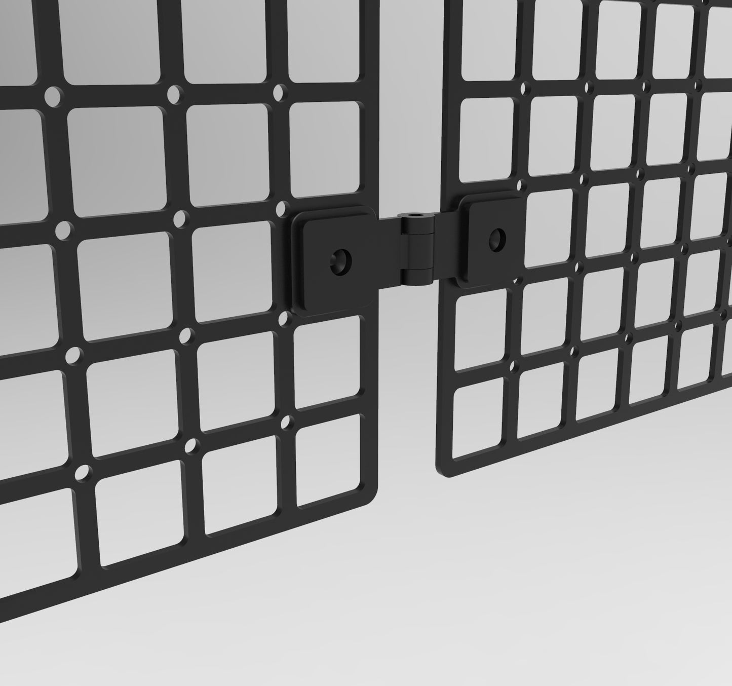 Tuff Grid Hinge Set, for panels spaced 1" apart. Set of 6