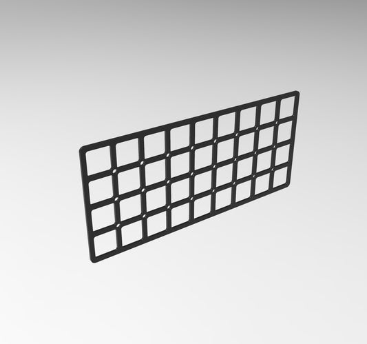 Tuff Grid Panel (5" x 11") Powder Coated, Aluminum or Steel