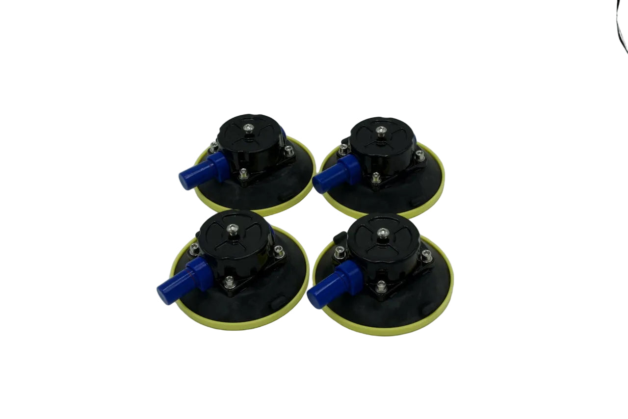 Suction feet for mounting Tuff Mount to hard surfaces, set of 4
