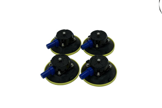 Suction feet for mounting Tuff Mount to hard surfaces, set of 4