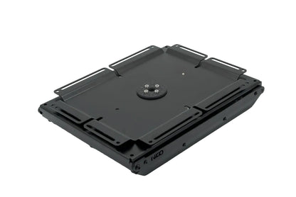 Underside of Tuff Mount for Starlink Mini, showing mounting holes