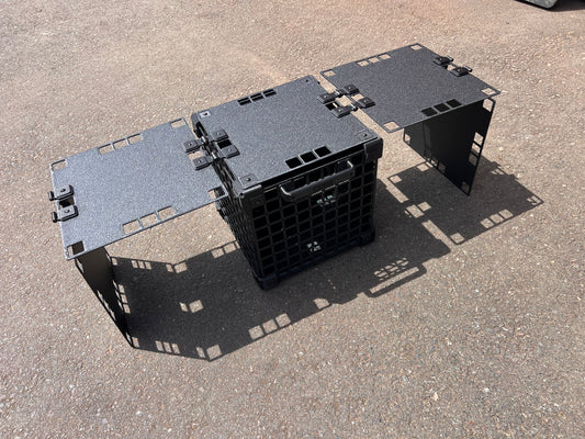 Tuff Grid Crate with Fold Out Table